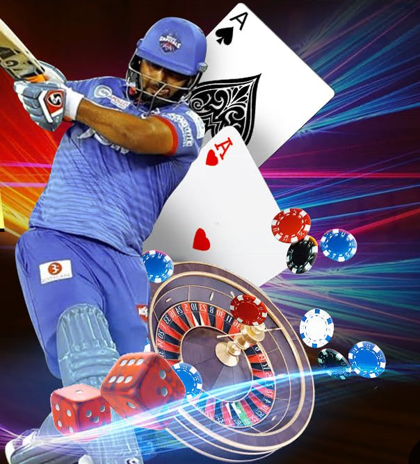 Panel taruhan menampilkan opsi Ante dan Pair Plus Meja taruhan dengan opsi Pair Plus dan Ante di Three Card Poker